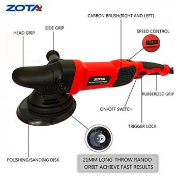 ZOTA 21mm  Long-Throw Orbital Buffer Polisher